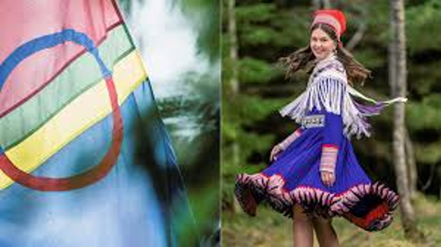 En person i et plagg